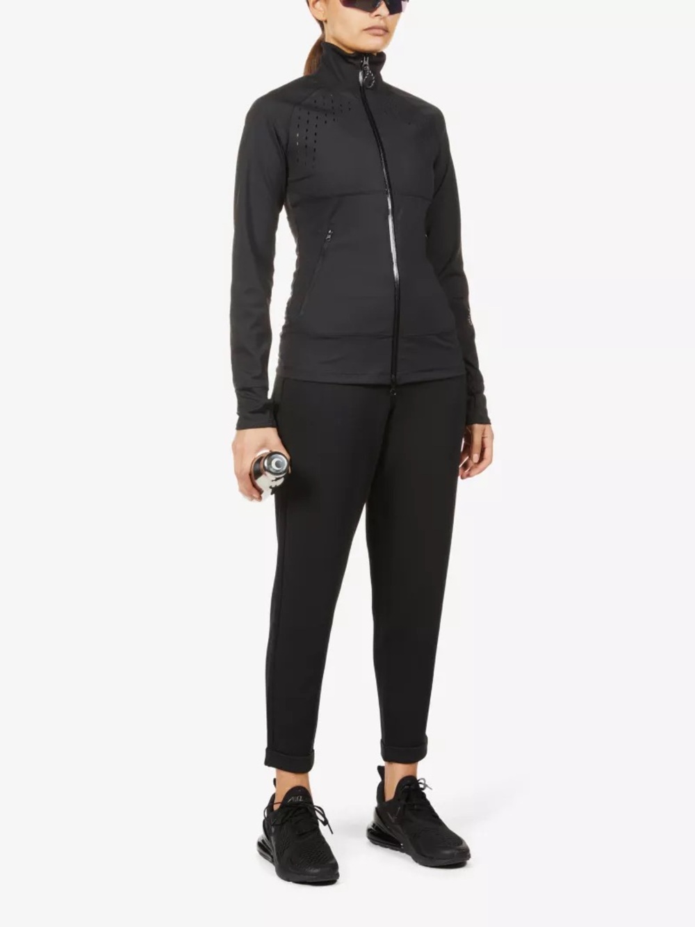 SPANX- AirEssentials Tapered Trousers Very Black Size S
